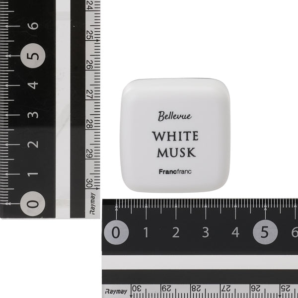 ベルビュー カーフレグランス 2（2個セット） ホワイトムスク