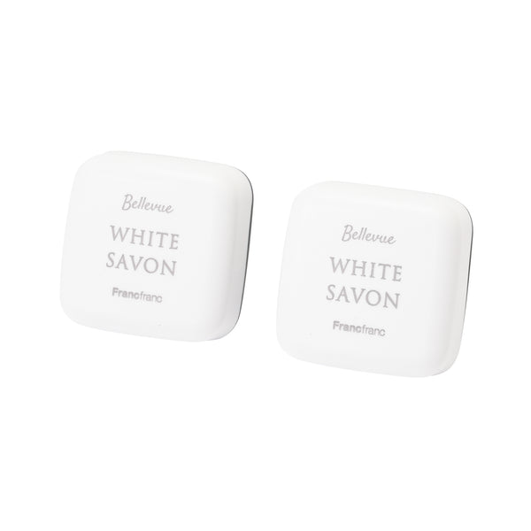 ベルビュー カーフレグランス 2（2個セット） ホワイトサボン