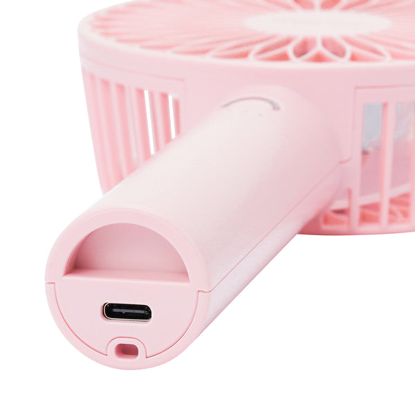 未使用　フランフラン　ティータイムランプ　ピンク　ホワイト　2点セット バザー店限定】フレ ハンディファン LITE ピンク | Francfranc（フラン