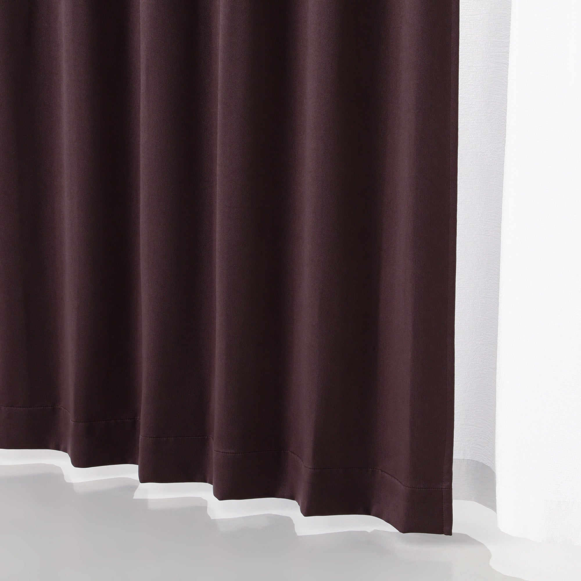 Francfranc カーテン 2枚 178センチ ブラウン 5022080090557_d1_3bda6c95-78a0