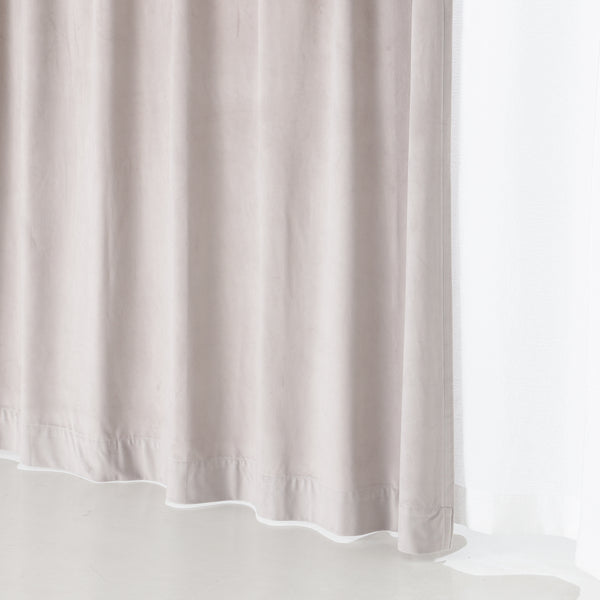 ベルベット ライトグレー（ドレープ/オーダー） | Francfranc（フラン