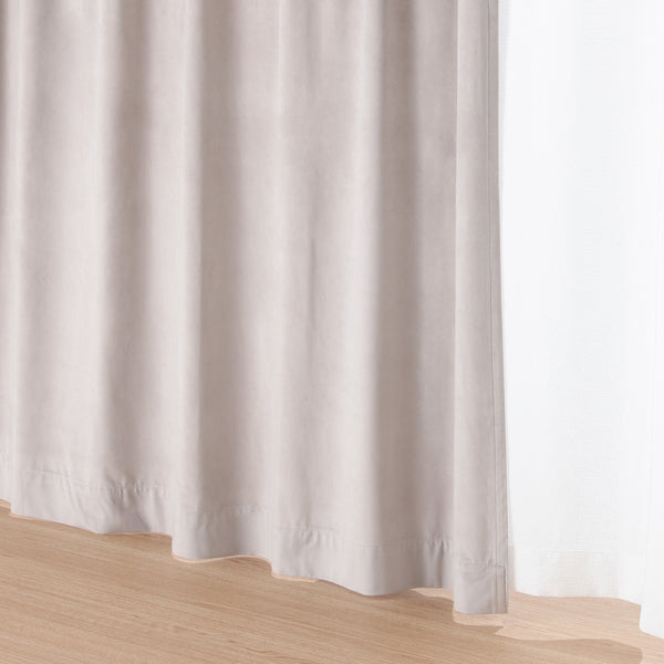 ベルベット ライトグレー（ドレープ/オーダー） | Francfranc（フラン