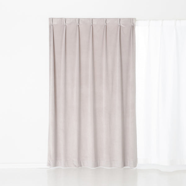 ベルベット ライトグレー（ドレープ/オーダー） | Francfranc（フラン