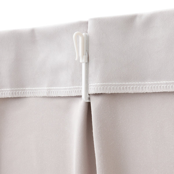 ベルベット　ライトグレー（ドレープ/オーダー）