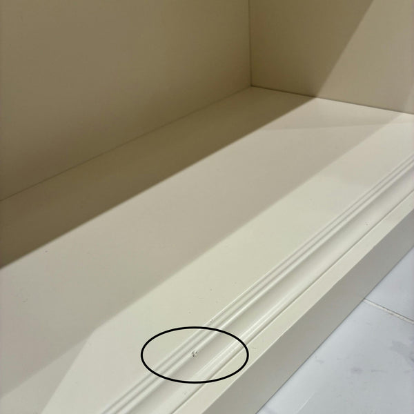 展示品】マントルピース型シェルフ M ホワイト_イオンモール茨木店