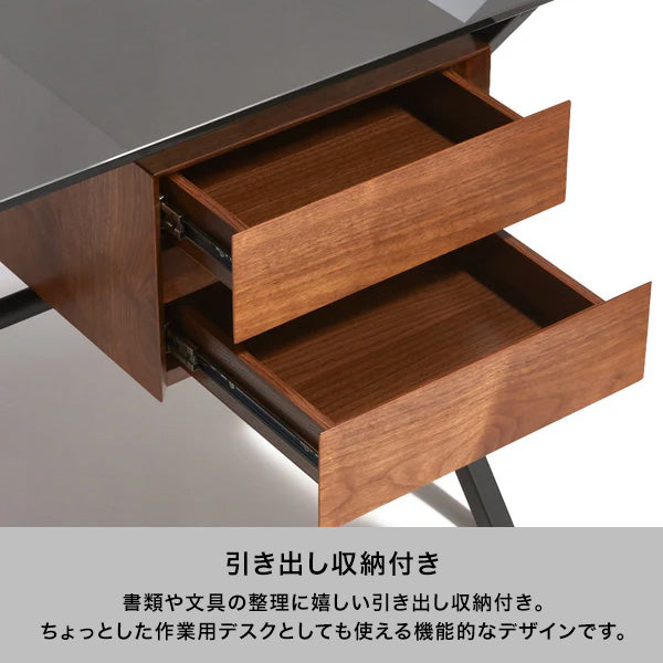 サッジオ デスク ブラック