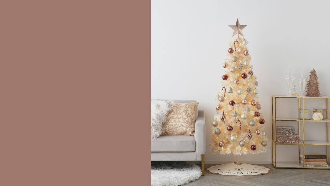 クリスマスツリー スターターセット 150cm ピンク | Francfranc 