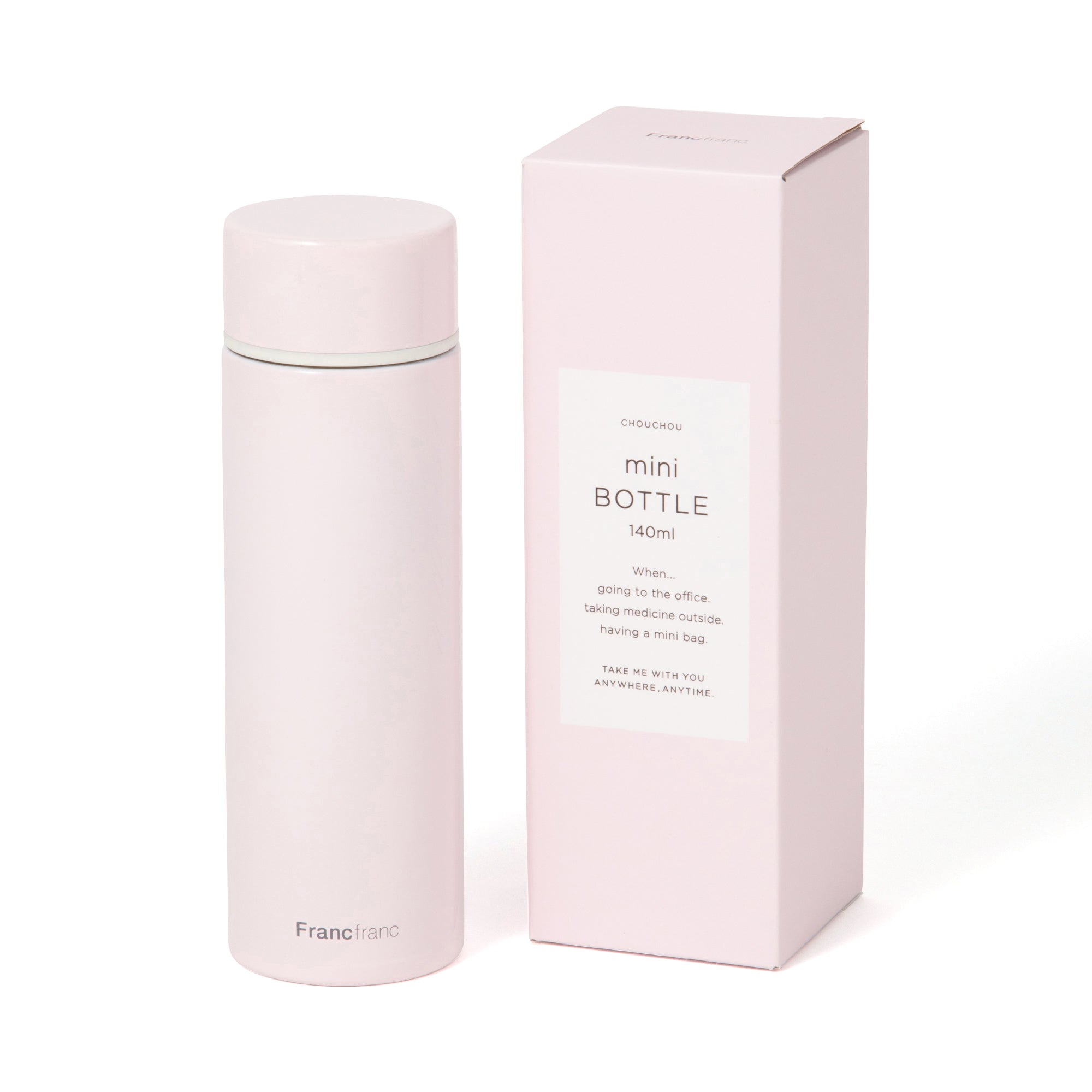 ●シュシュ ミニボトル 140ml ライトピンク