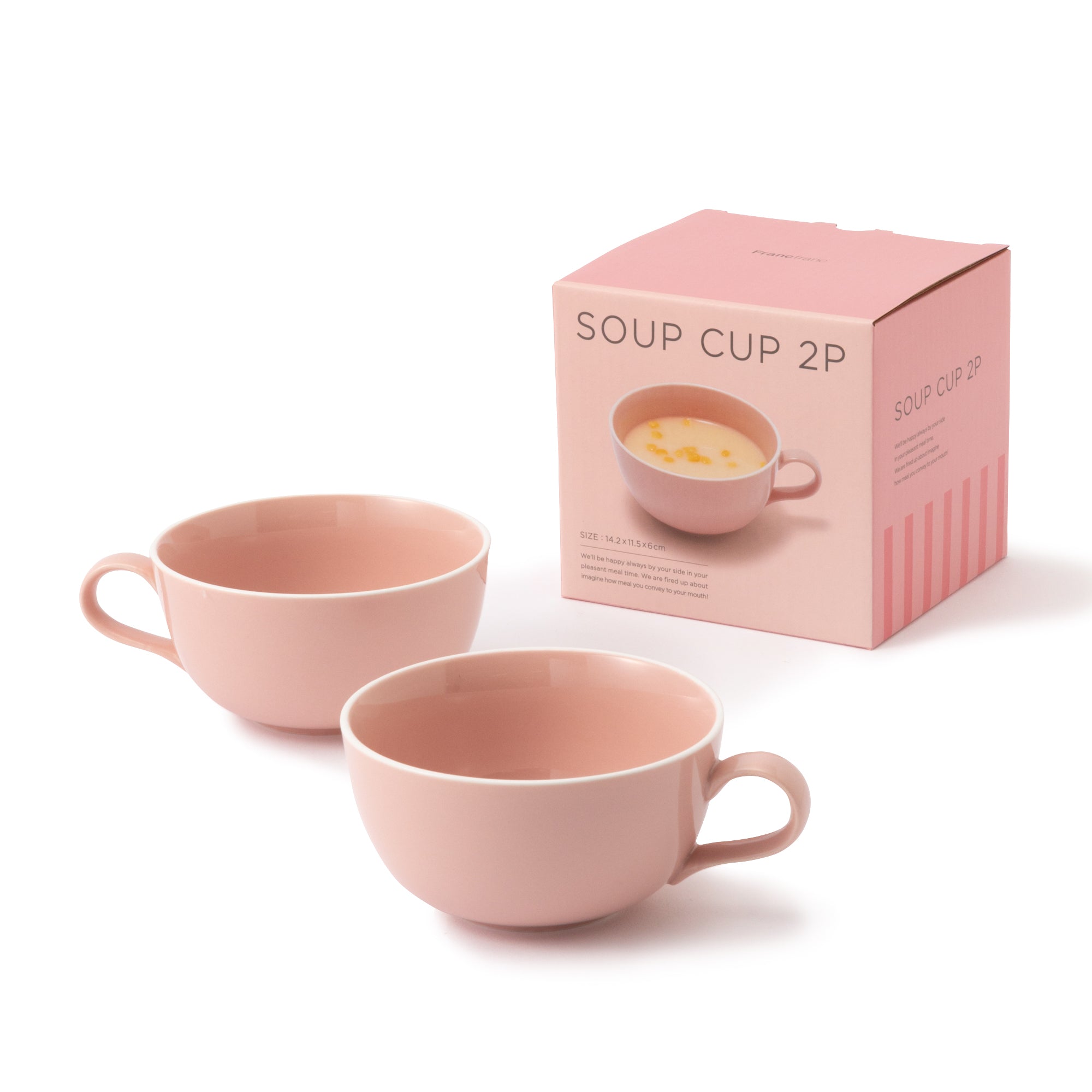 オルディ スープカップ （2個セット） ピンク | Francfranc（フラン ...