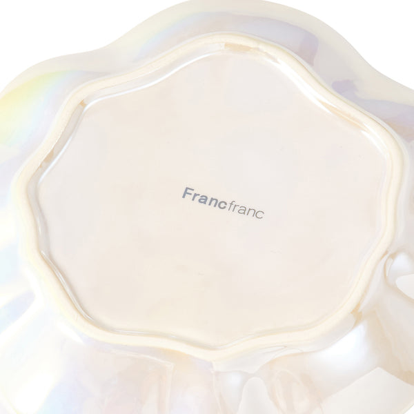 オパールシェル カップ＆ソーサー ホワイト | Francfranc