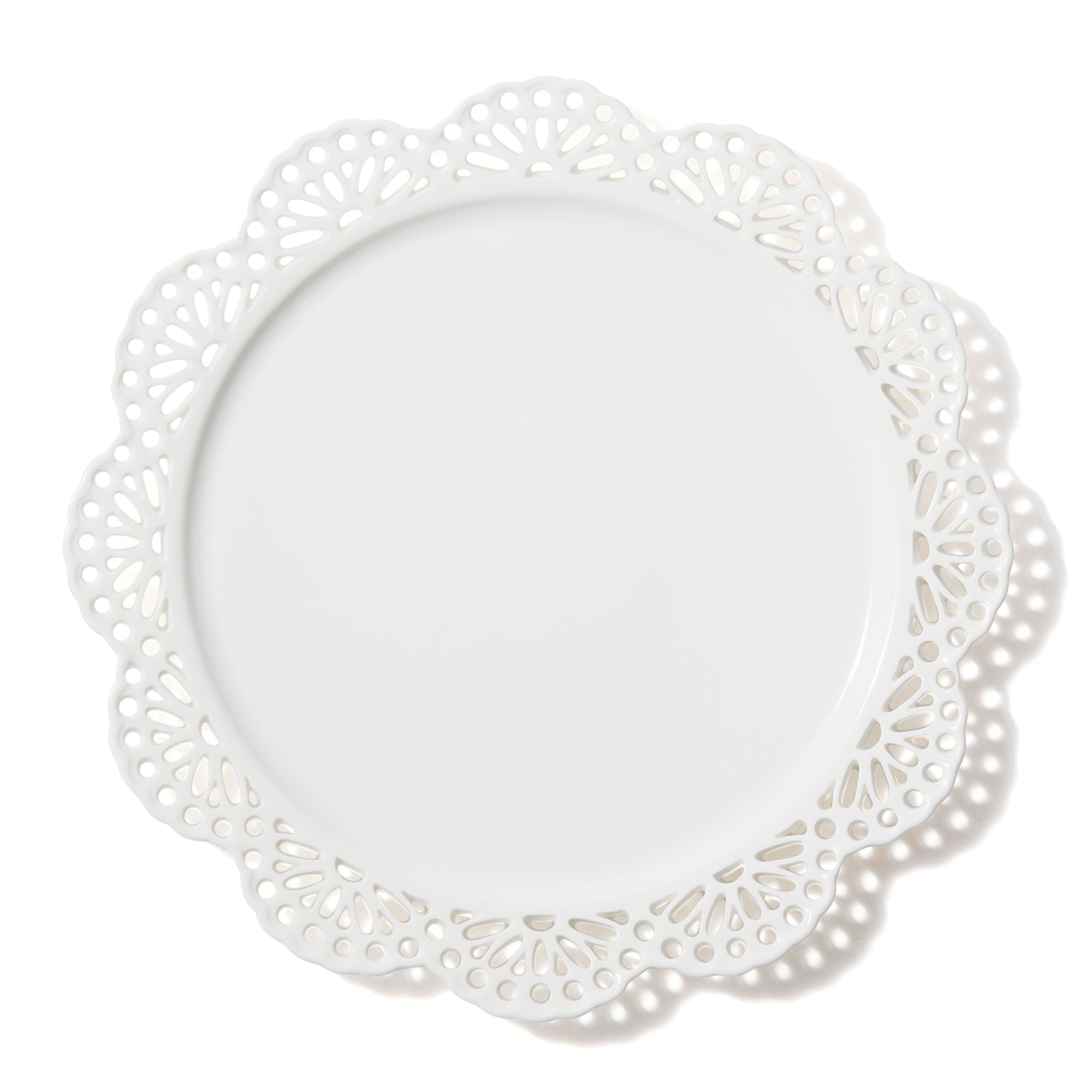 ❷【新品・未使用】Francfranc　パニエレース（ホワイト）食器５枚セット♡