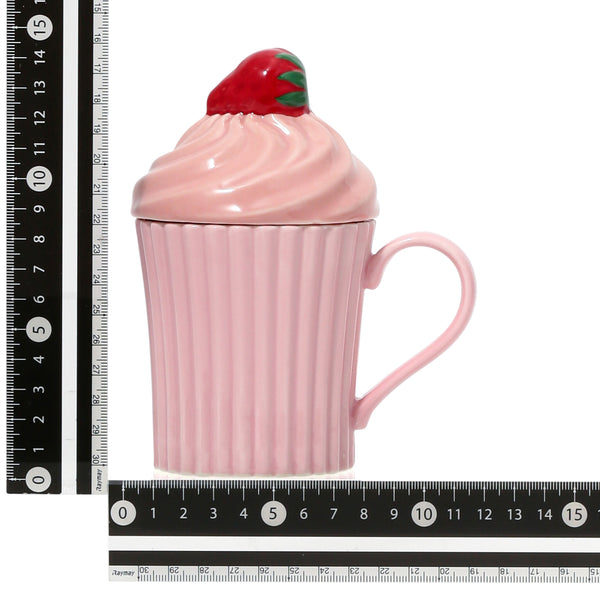 スイーツマグ カップケーキ ピンク