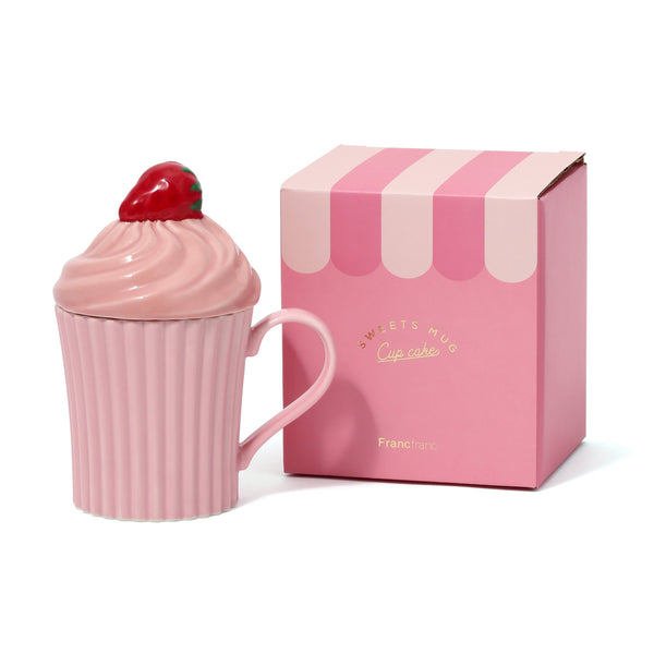 スイーツマグ カップケーキ ピンク Francfranc（フランフラン）公式通販 家具・インテリア・生活雑貨
