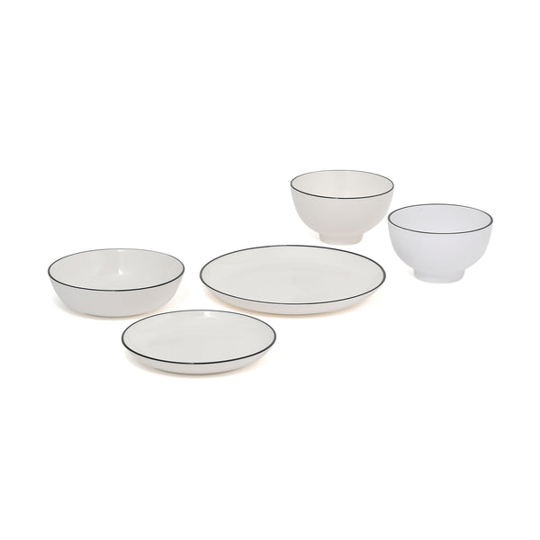 オルディ しっかりごはん 食器5点セット ホワイト | Francfranc オルディ しっかりごはん 食器5点セット ホワイト | Francfranc