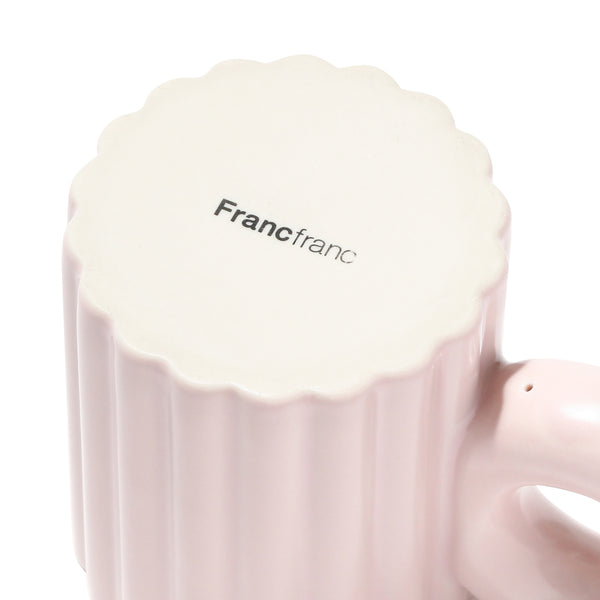 ポッテ プレート＆マグ ウィズカトラリー セット ピンク×ブラウン | Francfranc（フランフラン）公式通販 家具・インテリア・生活雑貨