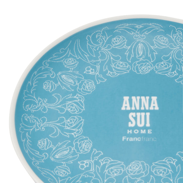 ANNA SUI プレート M ブルー×ホワイト | Francfranc（フランフラン