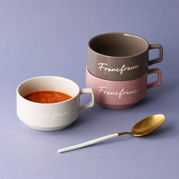 ロゴ スープカップ ピンク | Francfranc（フランフラン）公式通販 家具