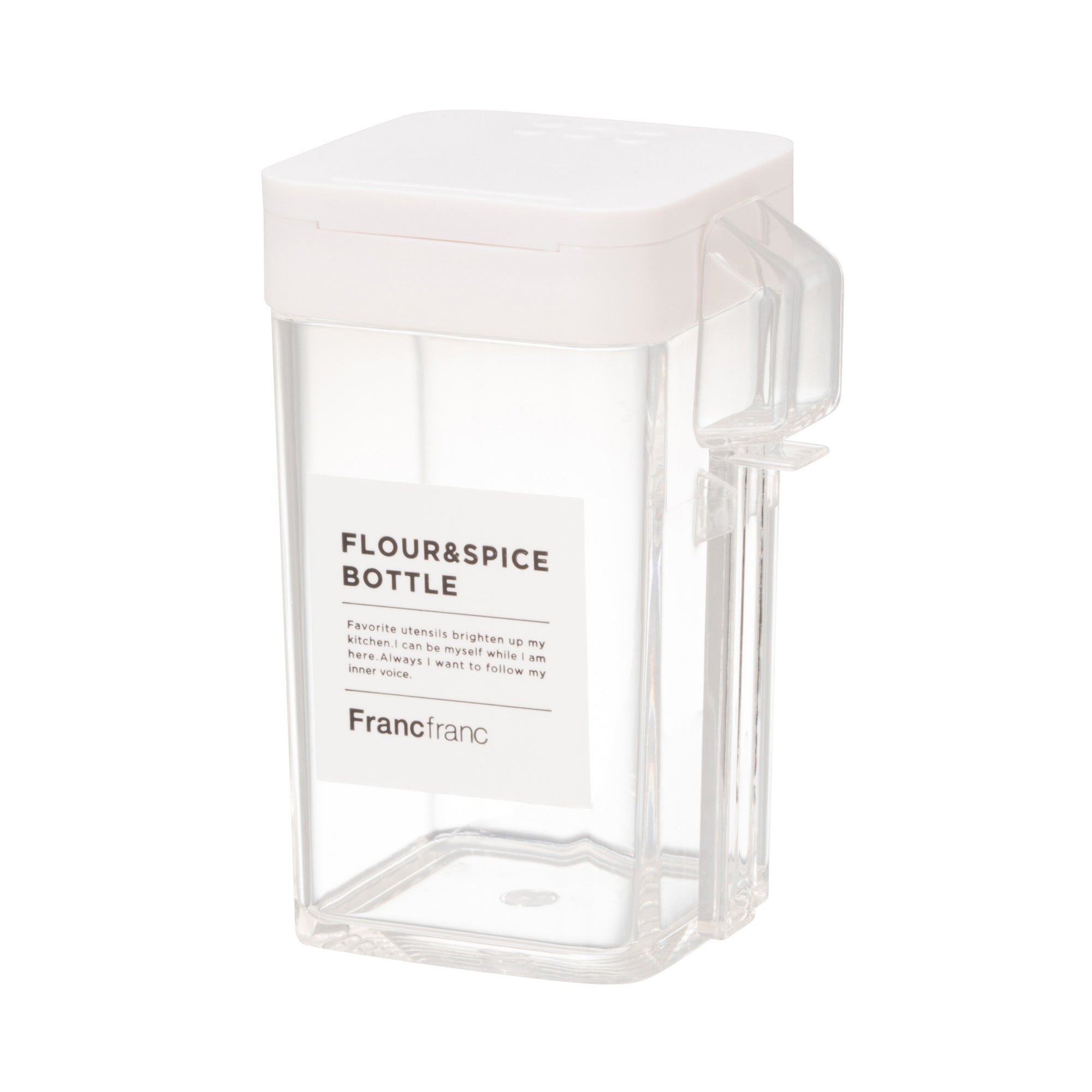 小麦粉＆スパイスボトル ホワイト | Francfranc（フランフラン）公式