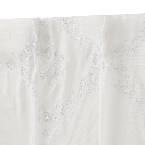リマニフィ レースカーテン H1760×W1000 ホワイト（レース/既製 