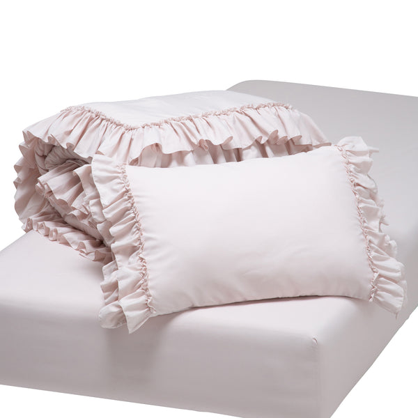 かんたん寝具セット フリル セミダブル ピンク | Francfranc（フラン