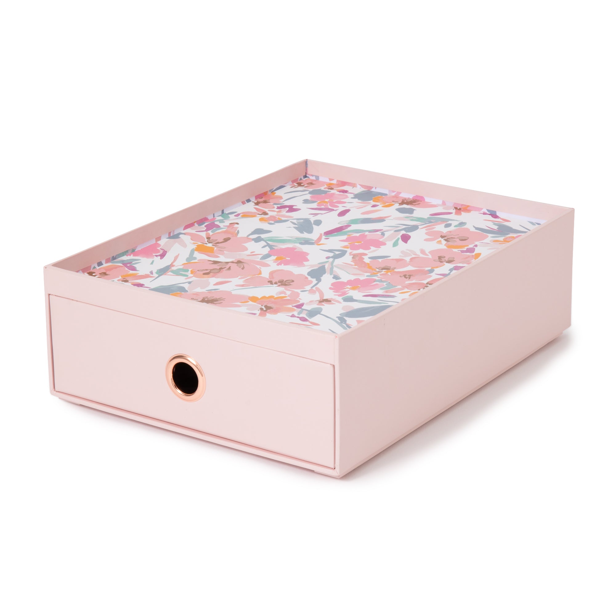 ●フロレシア ステーショナリーBOX ピンク