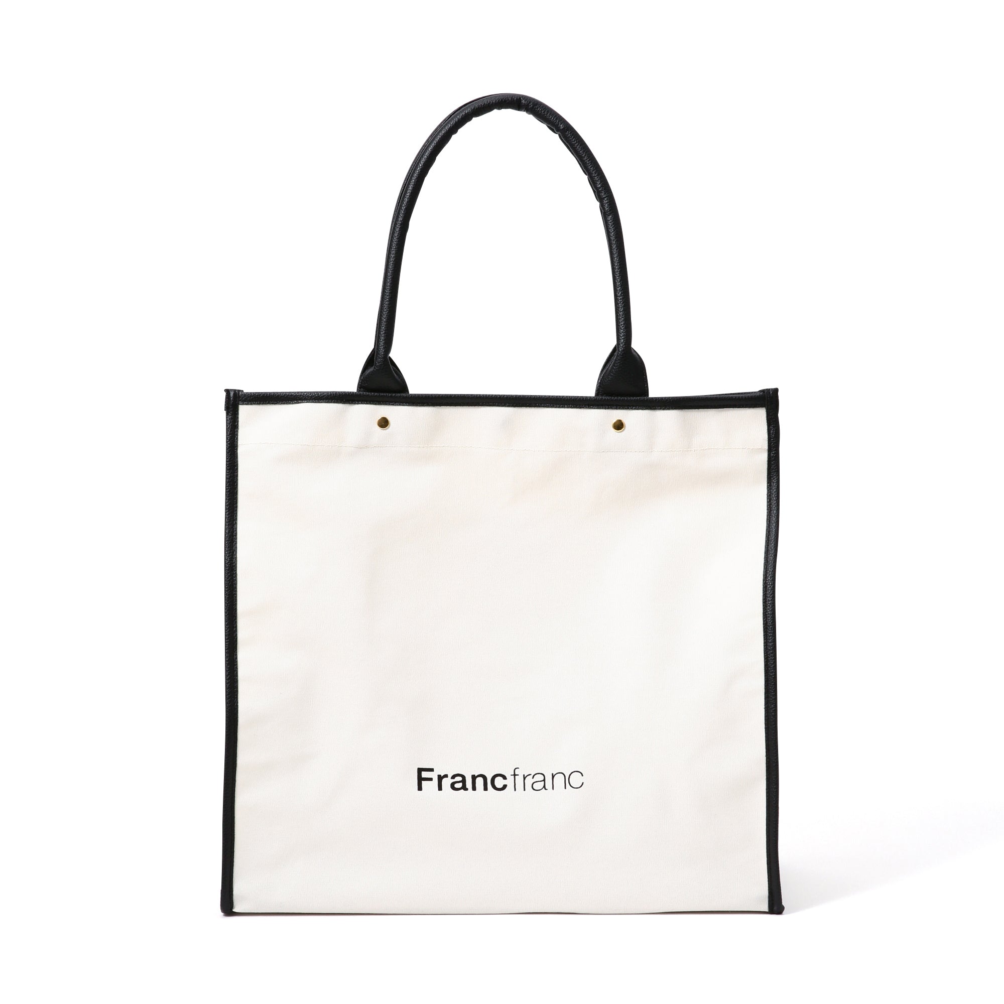 ロゴ トートバッグ パイピング L | Francfranc（フランフラン）公式 ...