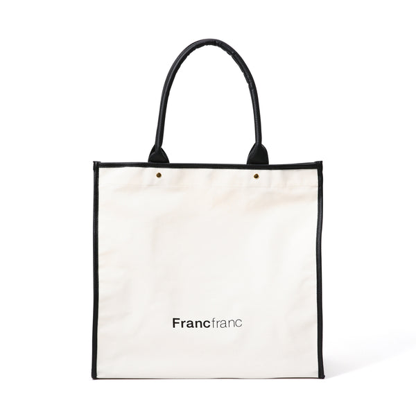 ロゴ トートバッグ パイピング L | Francfranc（フランフラン）公式