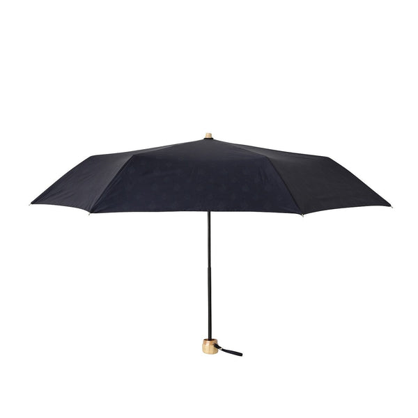 テンポ 折りたたみ傘 ネイビー（晴雨兼用）