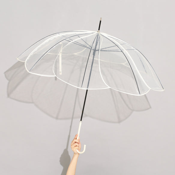 Francfranc フランフラン ドーム ロゴ 長傘 雨傘 ピンク 約60cm-
