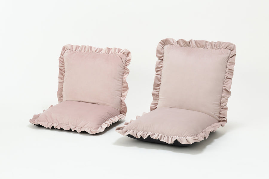 直送商品 専用 Francfranc 座椅子 S ピンク ２つセット S 座椅子