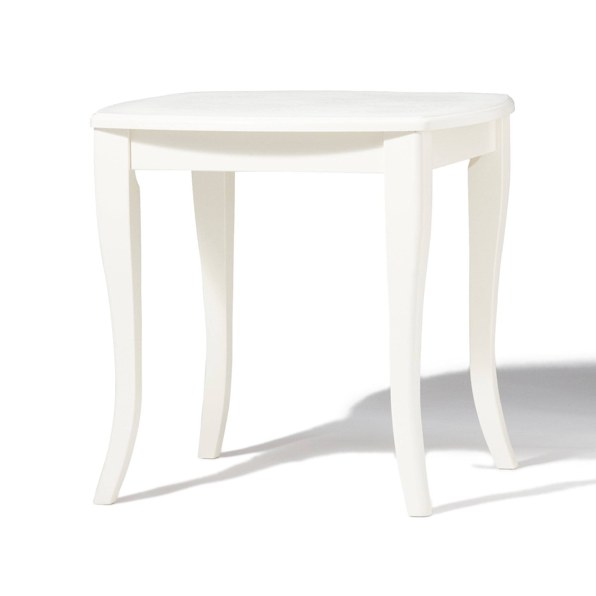 キャーロ ダイニングテーブル ホワイト（W750×H730） | Francfranc 