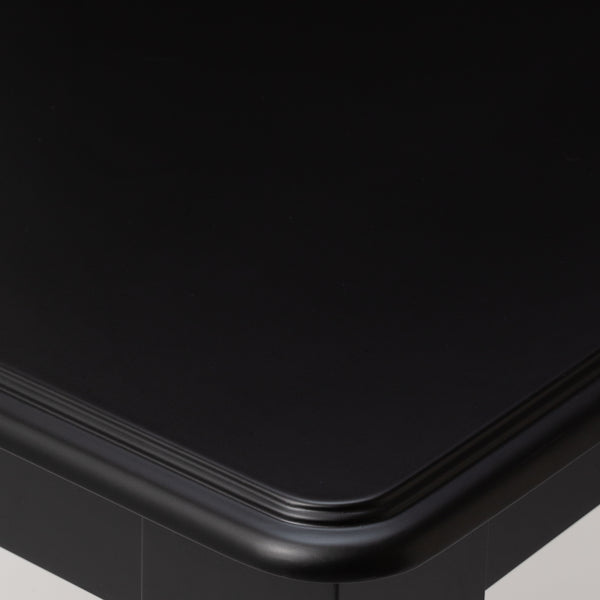 ANNA SUI ダイニングテーブル エクステンション ブラック（W1500～1800）