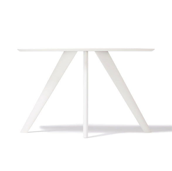 エルヴェ ダイニングテーブル ホワイト（W1200×H720）
