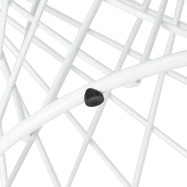 マーリア サイドテーブル ブラック×ホワイト （φ500） | Francfranc