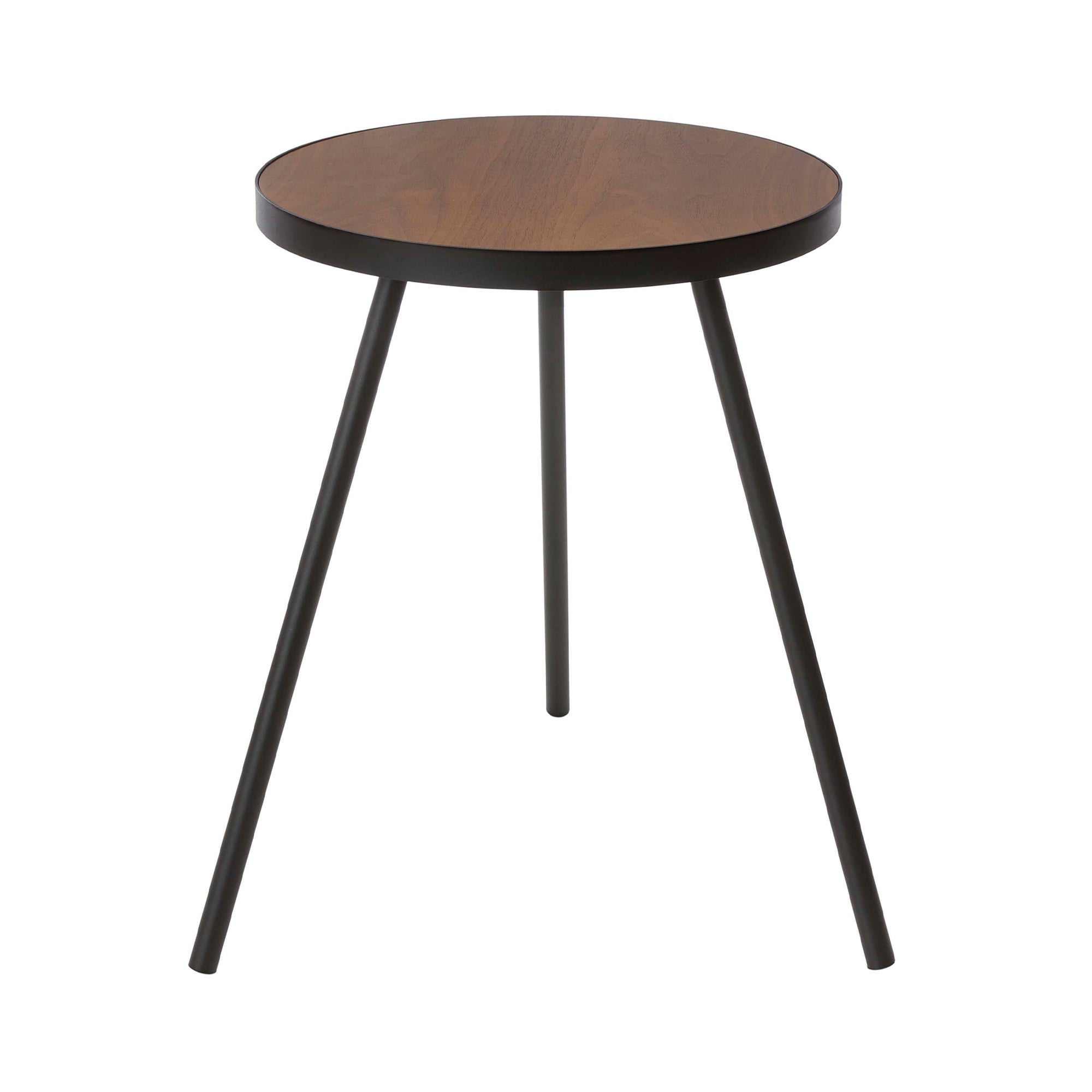 Francfranc購入　サイズ可動式円卓テーブル　北欧風　ブラック丸テーブル