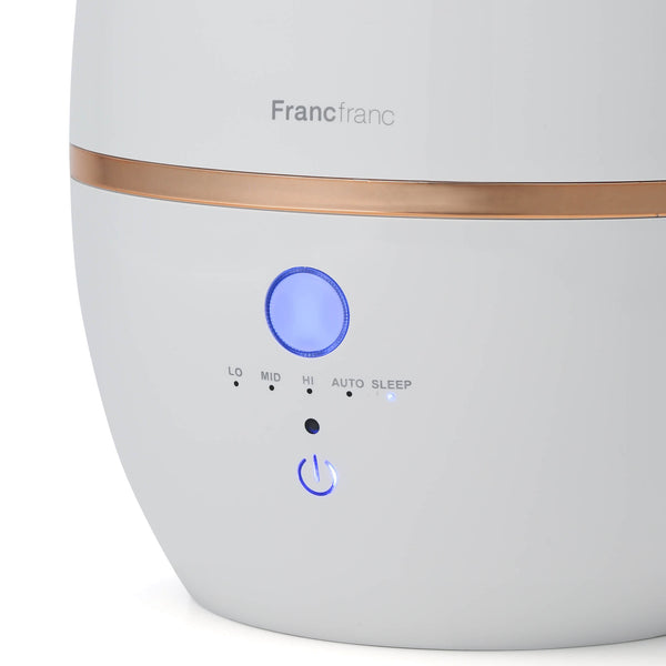 【francfranc】シレーヌ 超音波式2WAY加湿器 ホワイト