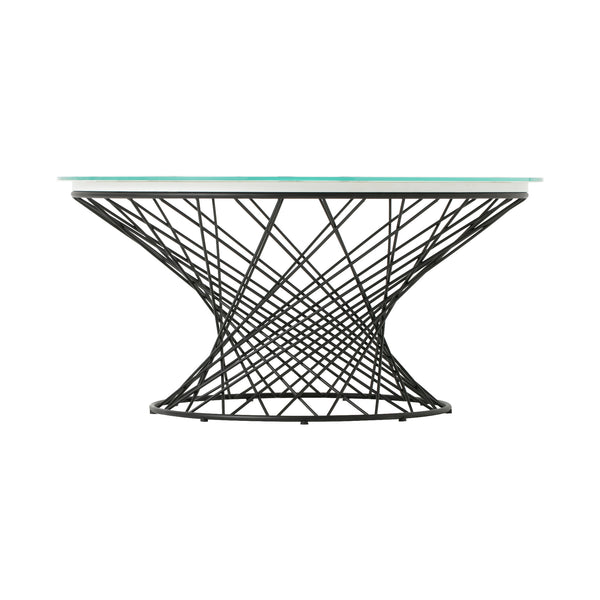 マーリア コーヒーテーブル 大理石×ブラック（φ800） Francfranc（フランフラン）公式通販 家具・インテリア・生活雑貨