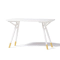 シャリテ カフェテーブル ホワイト（W1000×H600）